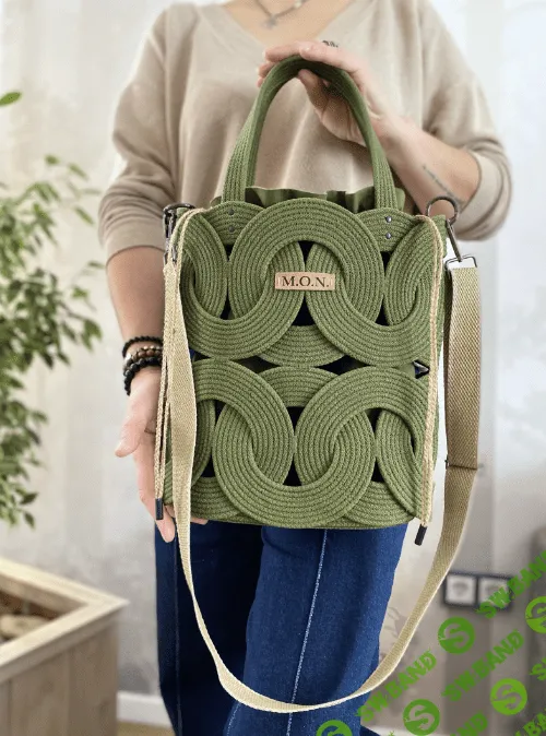 [Шитьё] Сумка из хлопкового шнура [Оксана Майорова]