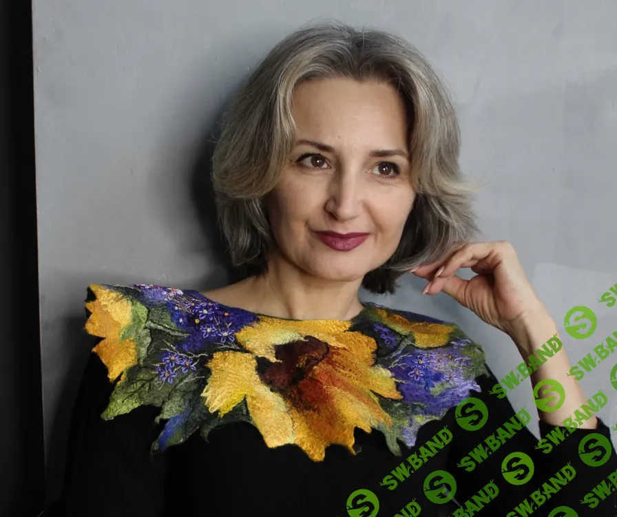 [Шкатулочка] Воротничок-оплечье Подсолнух, Роза, Маки (2024)