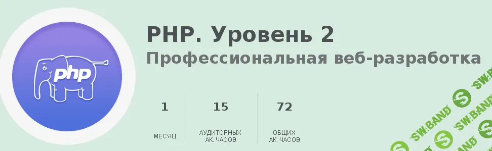 [Школа Программирования] PHP. Уровень 2. Профессиональная веб-разработка