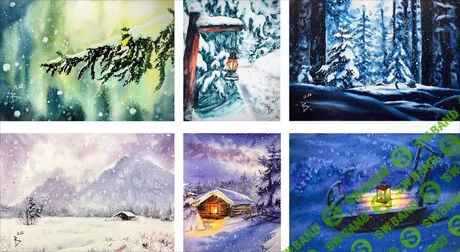 [Школа рисования Беркана, Кира Бондарева] Доброта и снег (2025)