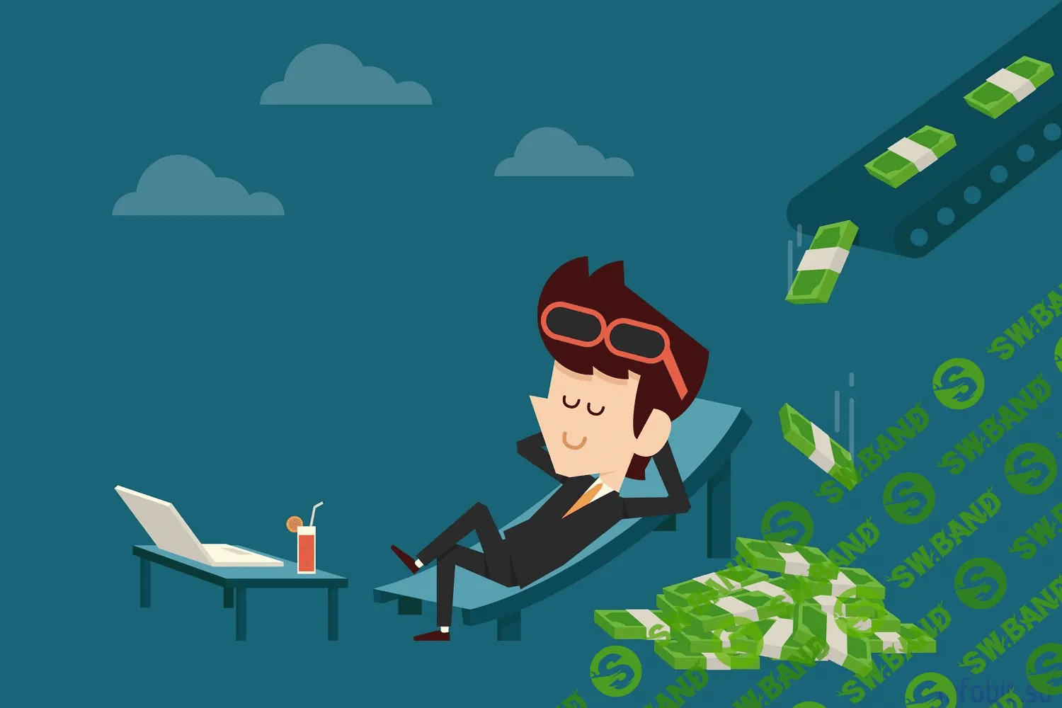 [Sir Richard] Схема пассив без вложений (2019)