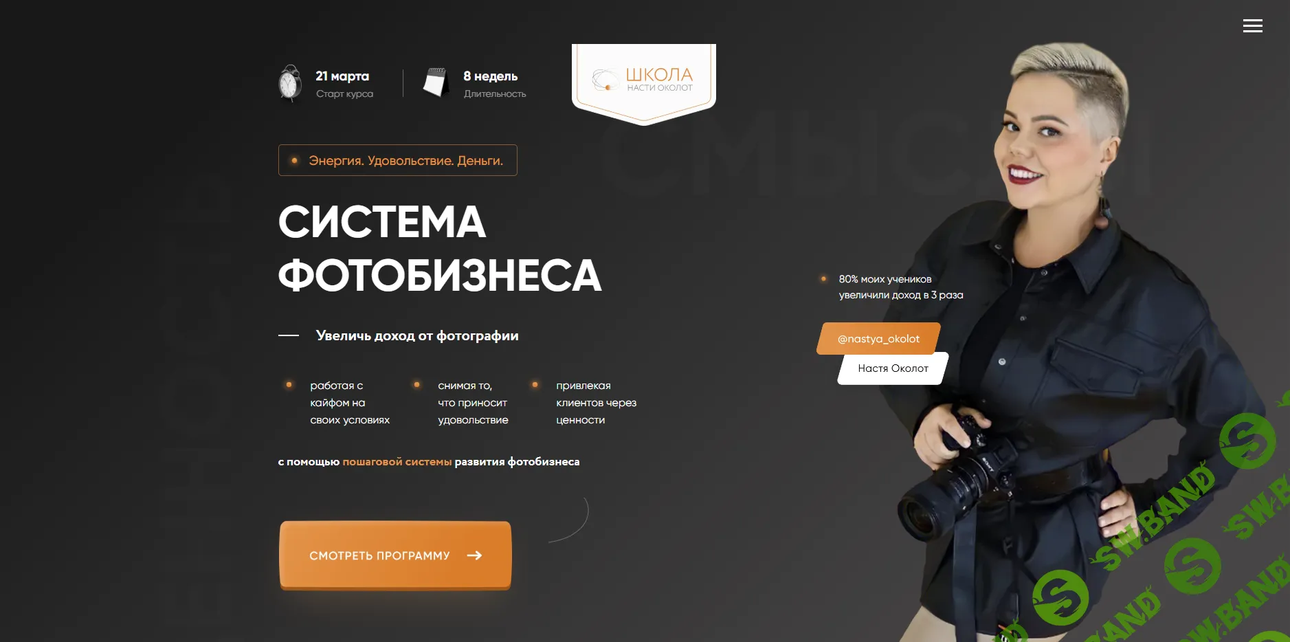 Система фотобизнеса [Хочу сам] [Настя Околот]