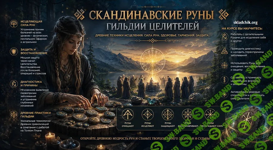 Скандинавские Руны Гильдии Целителей [Юлия Серягина]