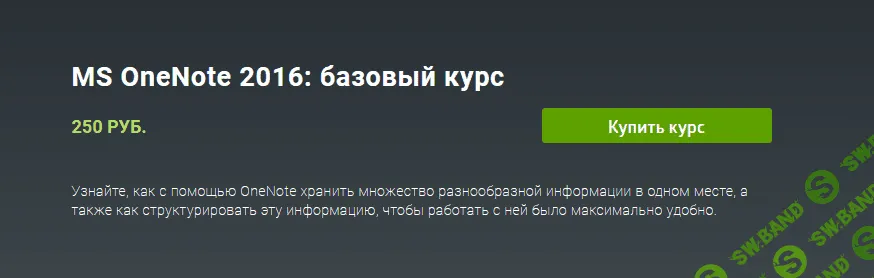 [Skill.im] MS OneNote 2016. Базовый курс (2021)