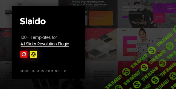 Slaido - template pack for slider revolution