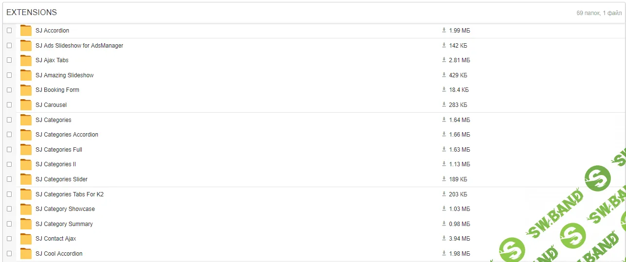 [smartaddons] Пак расширений для Joomla