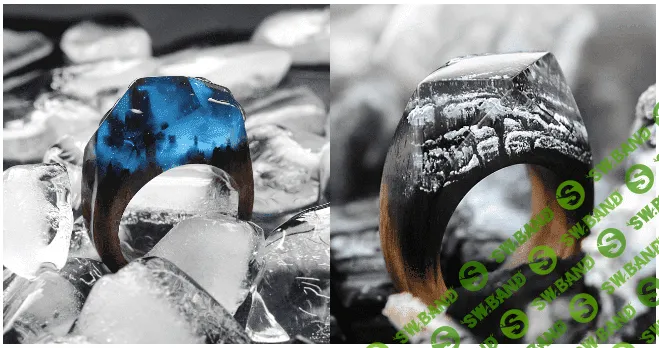 [Смола 2.0] Курс по полировке и созданию кольца из дерева и смолы