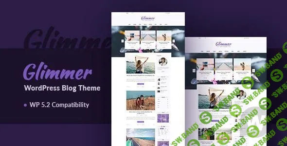 [SoftHopper] Glimmer - A Responsive WordPress Blog Theme