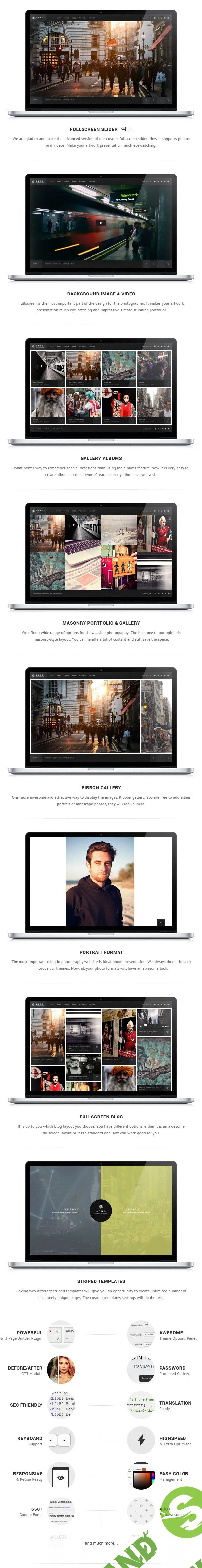 SOHO - Fullscreen Photo & Video WordPress Theme