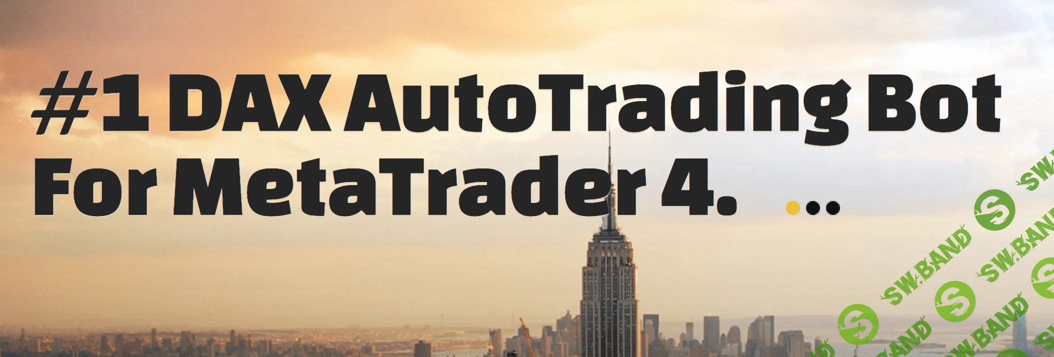 Советник DAXbot с мониторингом реального счета на индексе DAX30