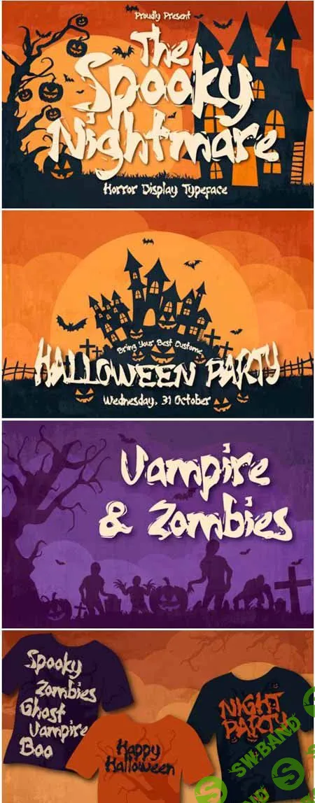 Spooky Nightmare Font