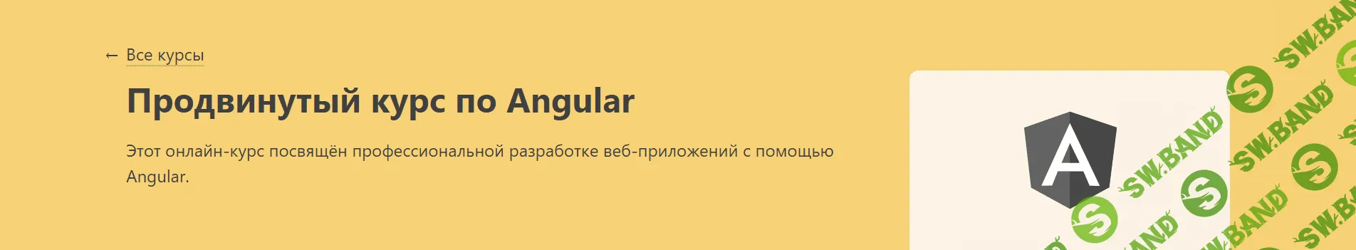[Степан Суворов, Игорь Непипенко] Продвинутый курс по Angular (2018)