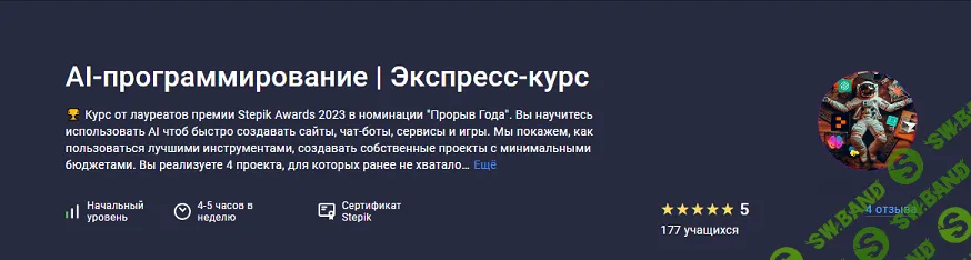 [Stepik] AI-программирование. Экспресс-курс (2024)