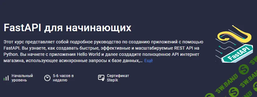 [Stepik] FastAPI для начинающих (2024)