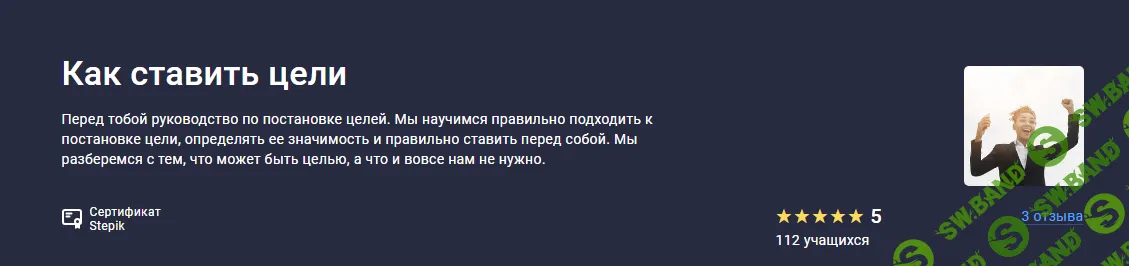 [Stepik] Как ставить цели (2024)