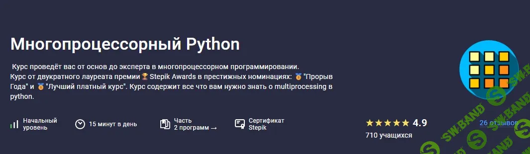 [Stepik, Павел Хошев] Многопроцессорный Python (2025)