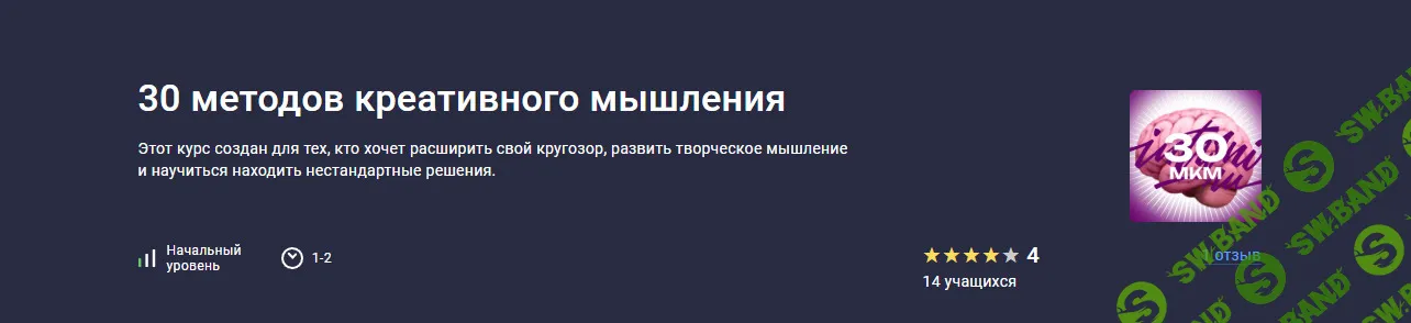 [stepik, Владимир Потапов] 30 методов креативного мышления (2025)