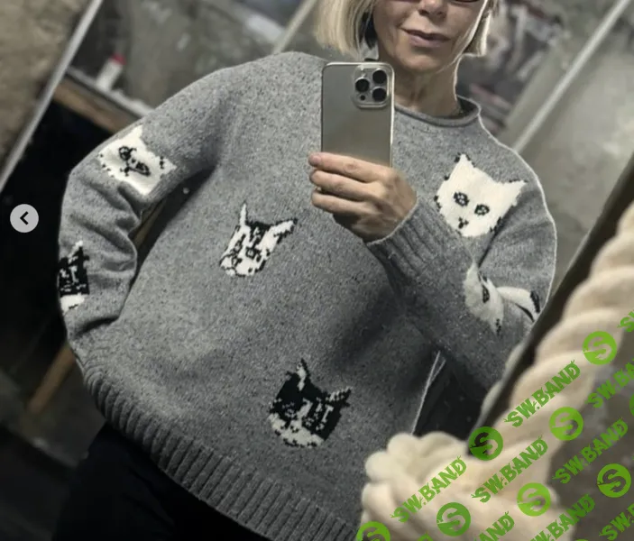 [stepmother queen, Ольга Грознецкая] Джемпер Cats (2026)