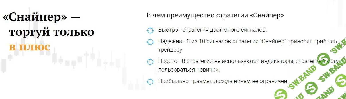 Стратегия «Снайпер» новый уровень прибыльной торговли