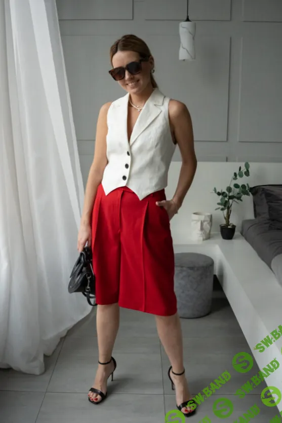 [Studio.Yusupova] Шорты бермуды Vivian W. Размеры 42-52, рост 162-166 (2024)