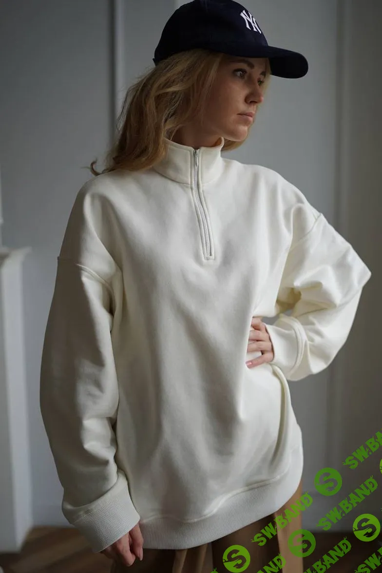 [Studio.Yusupova] Свитшот на молнии Lori C. Размеры 40-58. Рост 162-166 (2023)