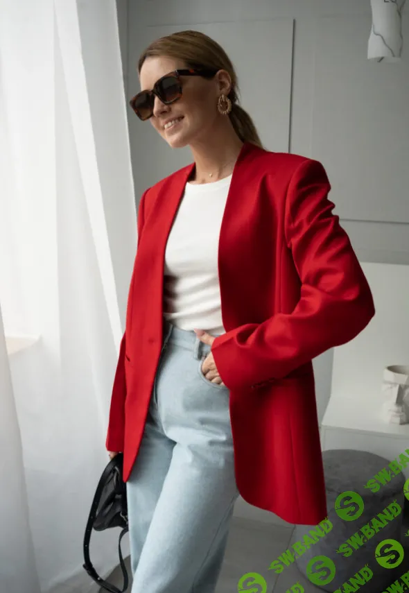 [Studio.Yusupova] Жакет однобортный Julia R. Размеры 42-52, рост 162-166 (2024)