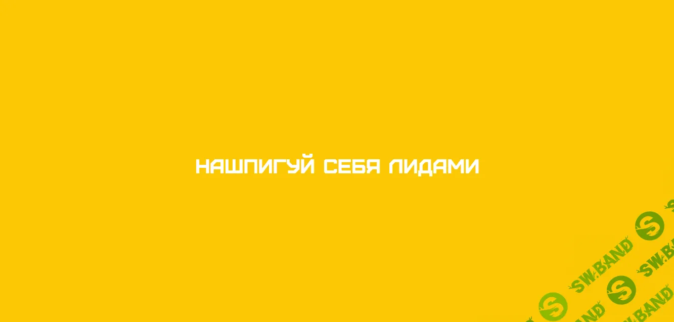 [Сумасшедший маркетер] Станция "ЛИДовая" [Егор Гонин]