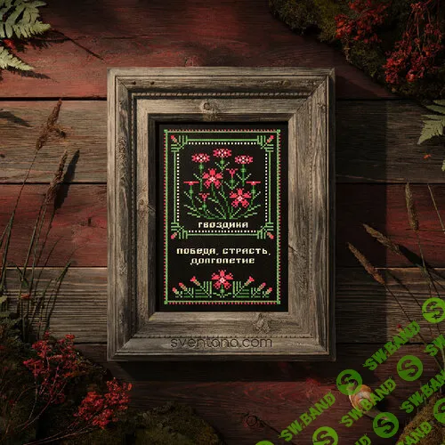 [Sventana, Светлана Бойко] Гвоздика. Оберег + 43 Элемент травника (2025)