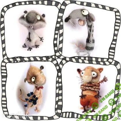 [Светлана Перцева] 4 Мастер-класса Сердца четырёх (с описанием вязания)