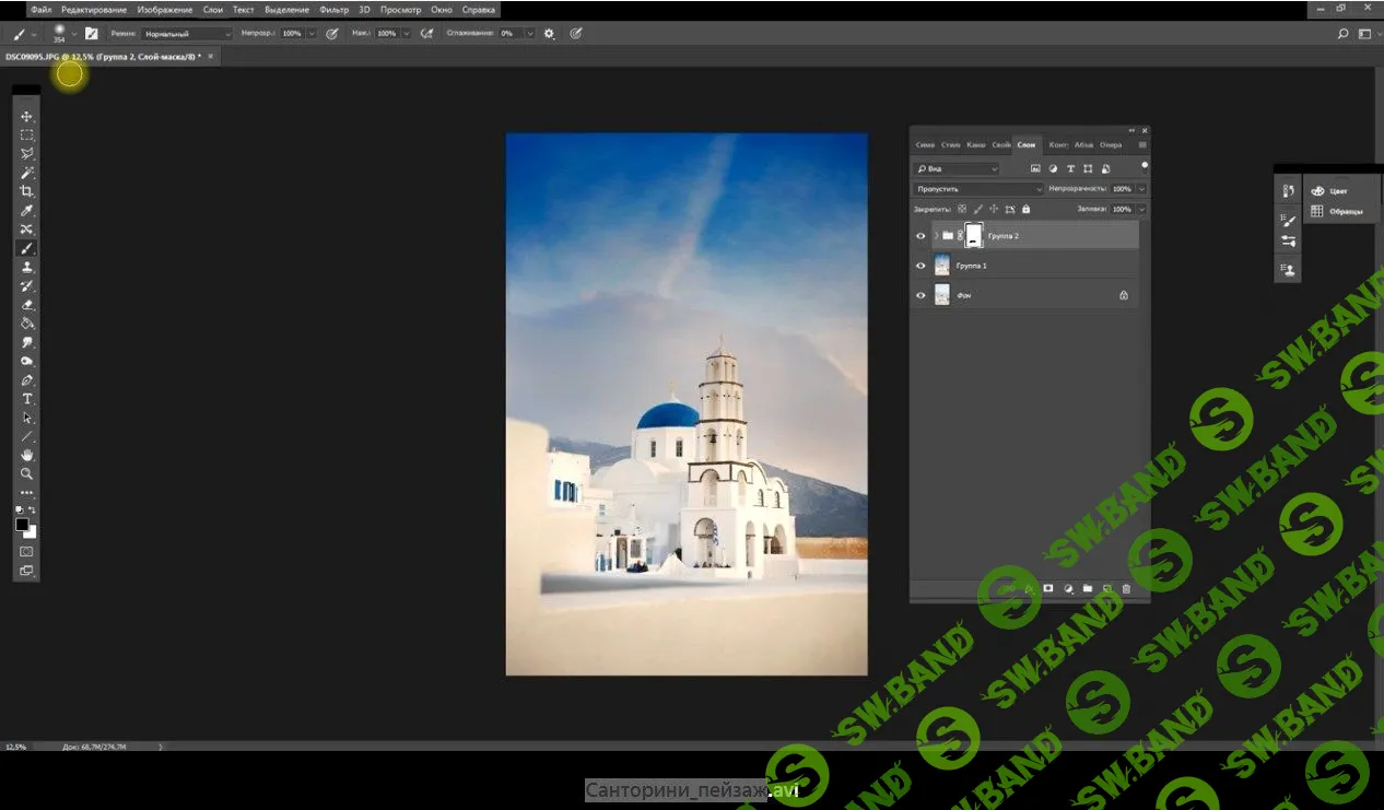 [Светлана Стрижакова] Светлана Стрижакова - Санторини пейзаж