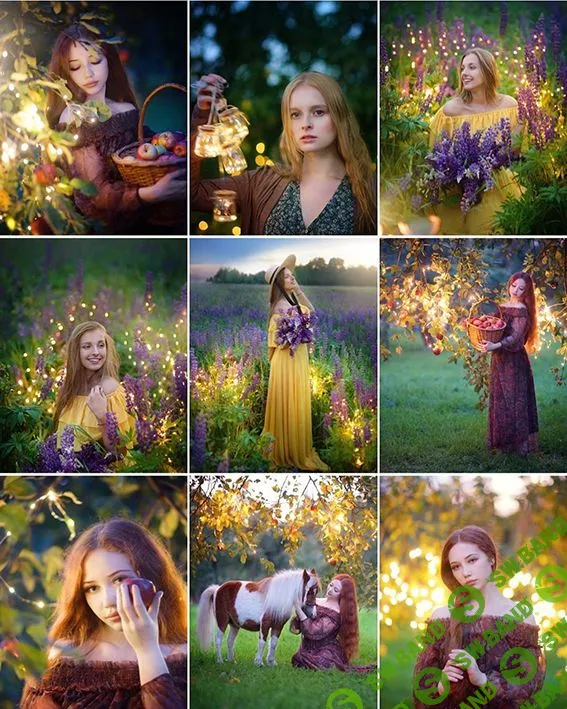 [Светлана Стрижакова] Вебинар по съемке в сумерках с использованием различных подсветок и обработка этих фото (2020)