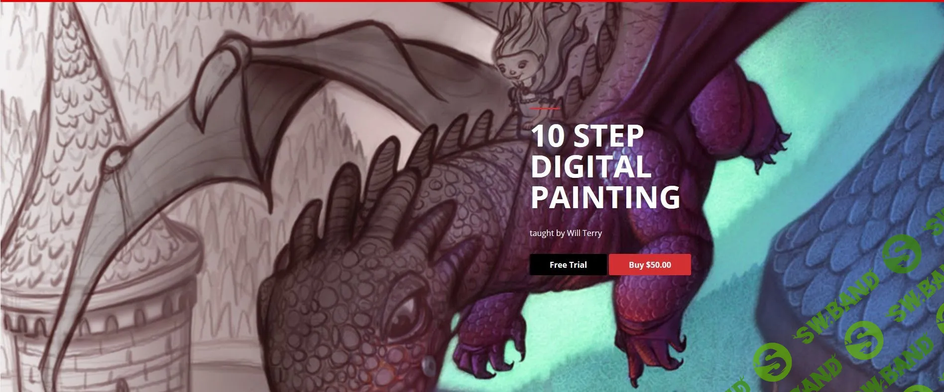 [SVS] 10 Step Digital Painting [ENG-RUS]