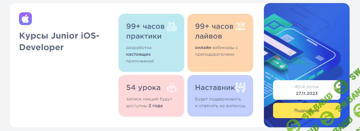 [SwiftBook] Junior iOS-Developer. Часть 1 из 6. Основы программирования на Swift (2023)