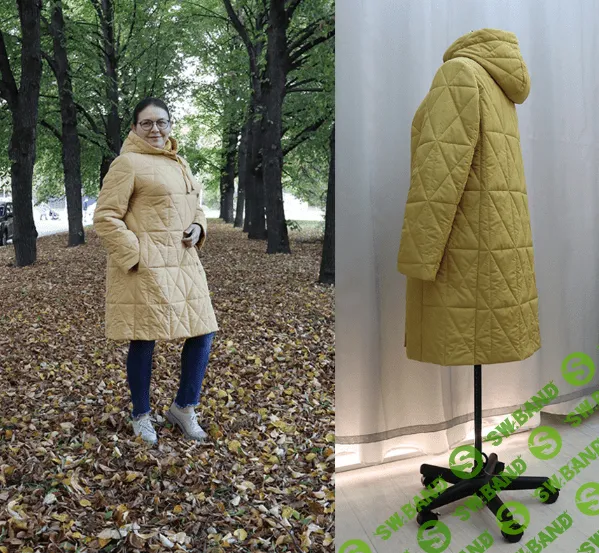 [Тамара Тимофеева] [Шитье] Пальто с цельнокроенным капюшоном (2022)