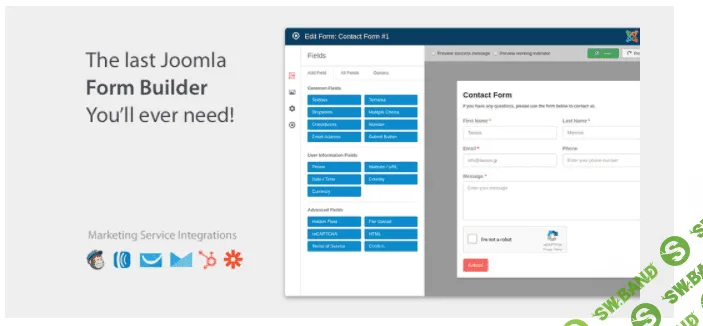 [tassos] Convert Forms Pro v2.8.3 Rus - конструктор форм подписки для Joomla (2021)