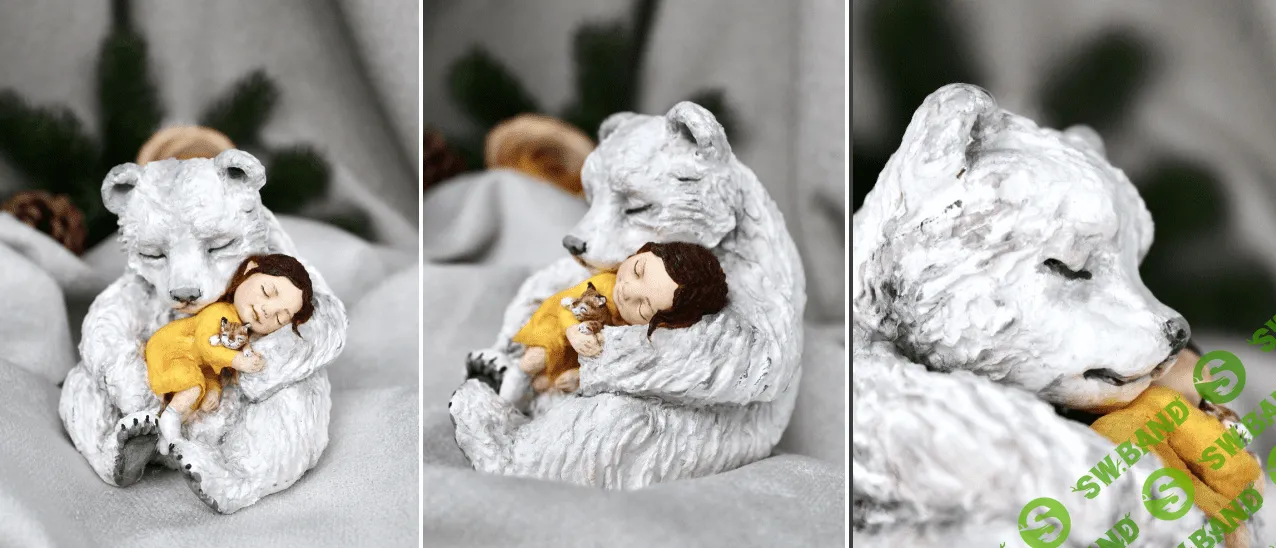 [Татьяна Броницкая] [Ватная игрушка] Сладкий сон (2021)