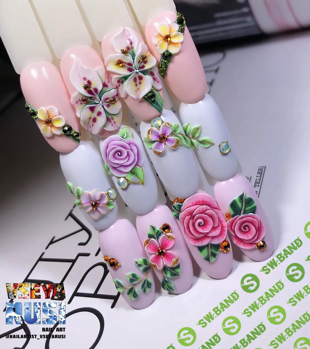 [Татьяна Кашляева] Лепка гелями в стиле Dolce&Gabbana (2019)