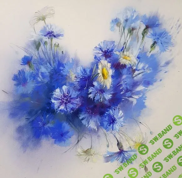 [Татьяна Каштальян] Летний букет. Цветы пастелью (2022)