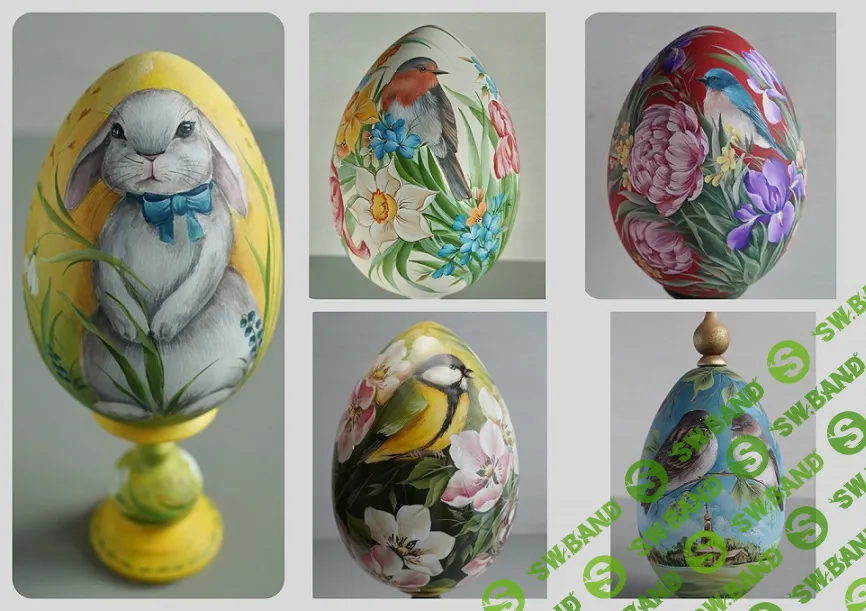 [Татьяна Кудрявцева] Курс Пасхальные яйца (2024)