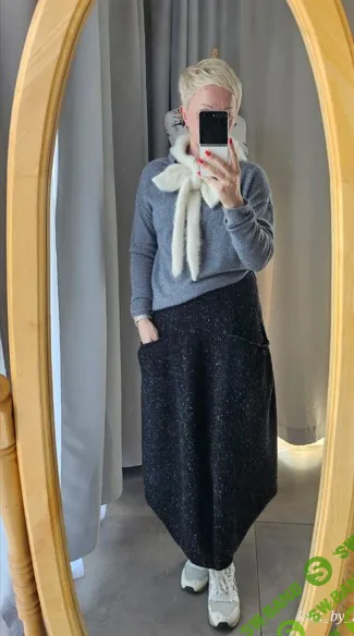 [Татьяна Макаренко] Совместник Юбка-Бохо Бутон (2024)