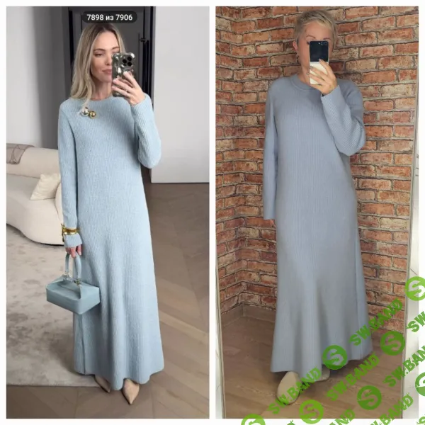 [Татьяна Макаренко] Совместник Платье Sky (2024)