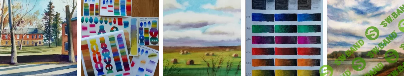 [Татьяна Ширбидова] [Watermedia] Базы акварели (2022)