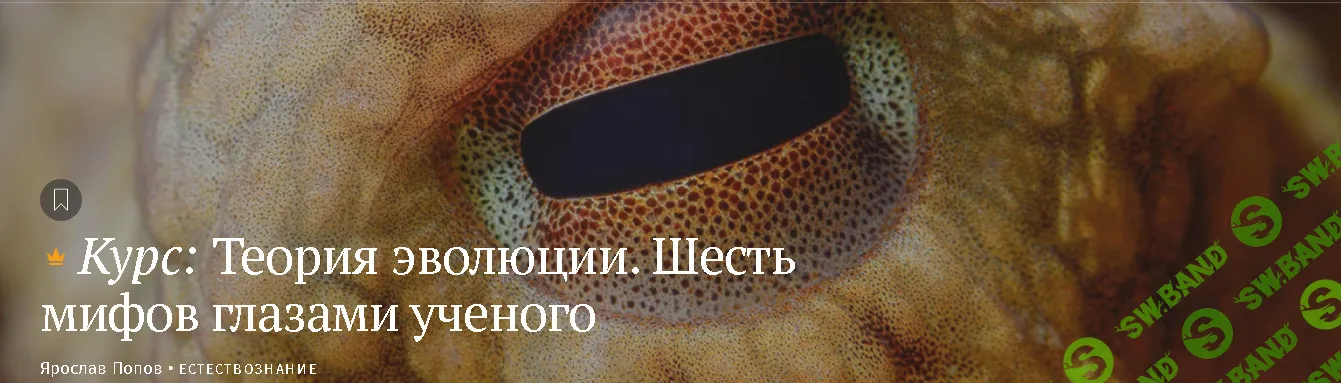 Теория эволюции . Шесть мифов глазами ученых [Magisteria] [Ярослав Попов]