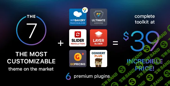 The7 v5.0.3 Rus - универсальный шаблон для WordPress .