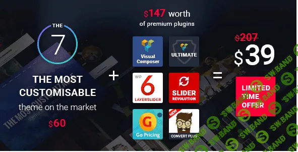 The7 v5.4.0.2 - универсальный шаблон для WordPress