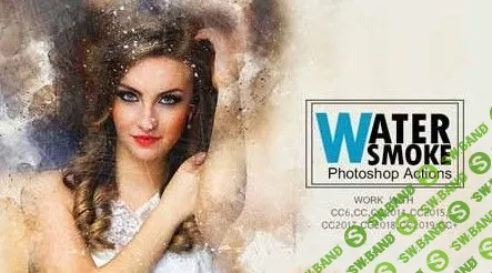 [Thehungryjpeg] Water Smoke Photoshop Actions (2019)