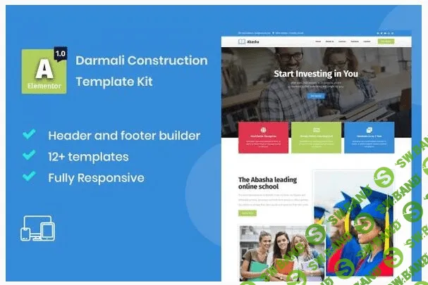 [Themeforest] Abasha - Education & Learning Courses Elementor Template Kit