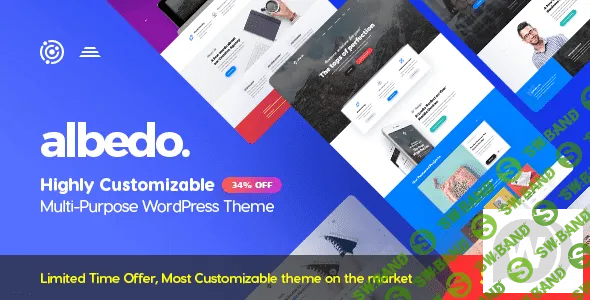 [ThemeForest] Albedo v1.0.33 NULLED - многопользовательская тема WordPress