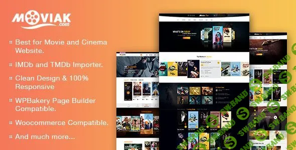 [ThemeForest] AmyMovie v3.1.1 - шаблон для киносайта на WordPress