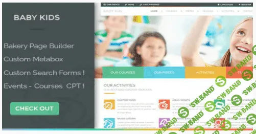 [themeforest] Baby Kids v4.0 - образовательная тема для WordPress (2021)